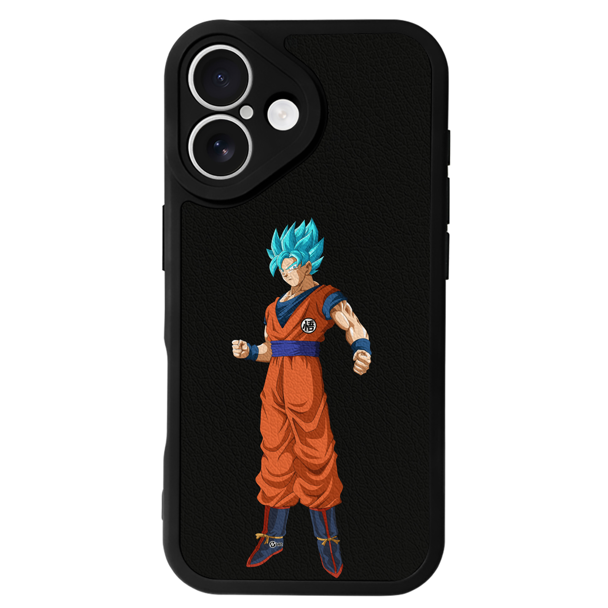 （画像用） ドラゴンボール 孫悟空（そん ごくう）Son Goku カカロット DRAGON BALL Kakarotto 【iPhone 16シリーズ対応】シリコンスマホケース（レザー調） 材質：シリコン